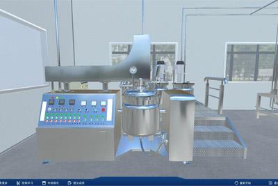 乳化品生产线虚拟仿真实验教学平台